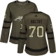 Naisten Washington Capitals Braden Holtby 70 Pelipaita Camo Green Authentic