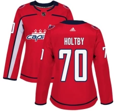 Naisten Washington Capitals Braden Holtby 70 Pelipaita Punainen Authentic