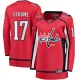 Naisten Washington Capitals Dylan Strome 17 Pelipaita Punainen Breakaway Koti