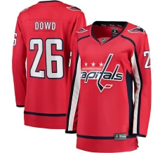 Naisten Washington Capitals Nic Dowd 26 Pelipaita Punainen Breakaway Koti