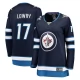 Naisten Winnipeg Jets Adam Lowry 17 Pelipaita Navy Breakaway Koti
