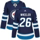 Naisten Winnipeg Jets Blake Wheeler 26 Pelipaita Navy Authentic