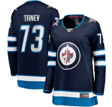 Naisten Winnipeg Jets Brandon Tanev 73 Pelipaita Navy Breakaway Koti