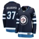 Naisten Winnipeg Jets Connor Hellebuyck 37 Pelipaita Navy Breakaway Koti