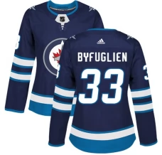 Naisten Winnipeg Jets Dustin Byfuglien 33 Pelipaita Navy Authentic