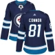 Naisten Winnipeg Jets Kyle Connor 81 Pelipaita Navy Authentic