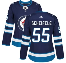 Naisten Winnipeg Jets Mark Scheifele 55 Pelipaita Navy Authentic