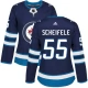 Naisten Winnipeg Jets Mark Scheifele 55 Pelipaita Navy Authentic