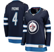 Naisten Winnipeg Jets Neal Pionk 4 Pelipaita Navy Breakaway Koti