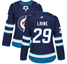 Naisten Winnipeg Jets Patrik Laine 29 Pelipaita Navy Authentic