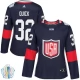 Naisten Yhdysvallat Jonathan Quick 32 Pelipaita 2016 World Cup of Hockey Navy Authentic